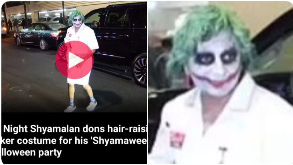 M. Night Shyamalan as the Joker