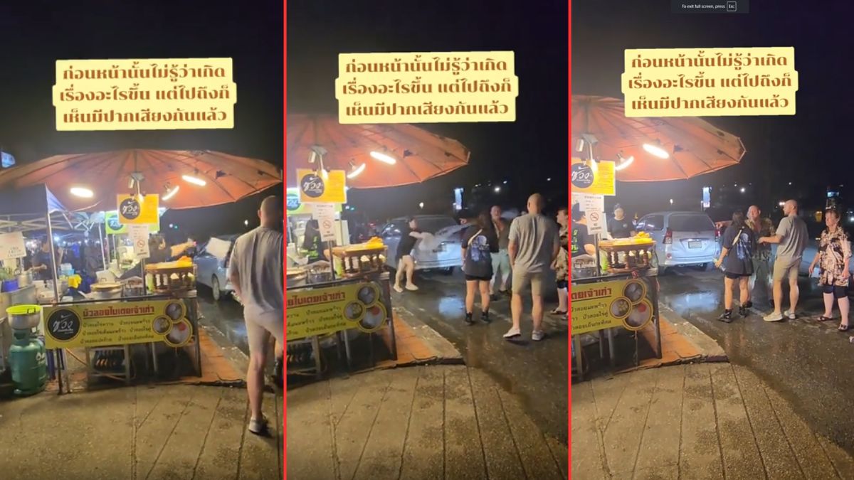 Male Karen Can’t Read Signs And Consequently Has Water Thrown At Him: ‘Don’t Mess With Thai People’