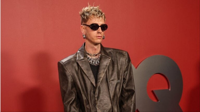 Machine Gun Kelly at the 2023 GQ Men Of The Year