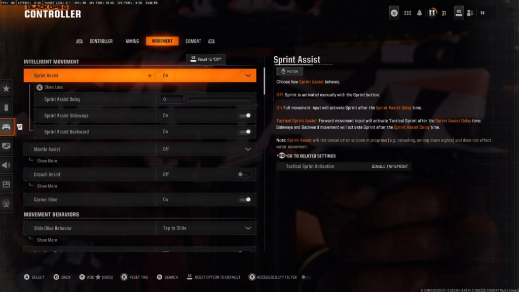 Best Black Ops 6 Movement Settings