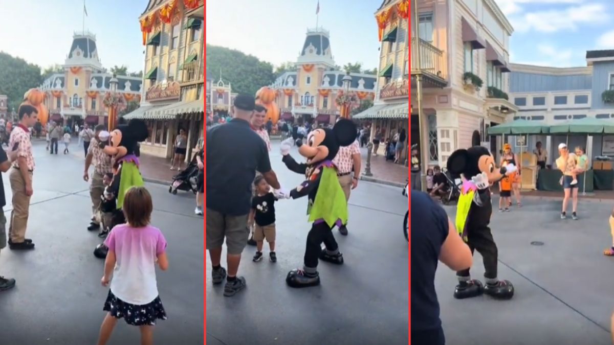 Parent Gets Scolded By None Other Than Mickey Mouse Himself: ‘It Is His Kingdom. What Did You Expect?’