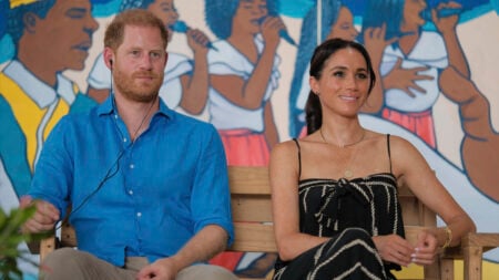 Prince Harry and Meghan Find the Rhythm at a Caribbean Drumming School During Their Colombia Tour