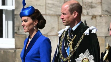 Prince William and Kate Middleton, the Prince and Princess of Wales.