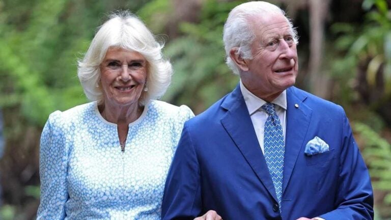 King Charles and his wife Queen Camilla.