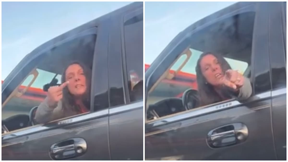 Enraged Karen Has Racist Meltdown Over Car Incident: ‘Everything’s Free in America, Huh?’