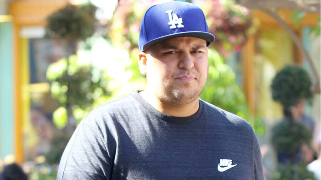 Rob Kardashian seen picking up snacks at Disney World