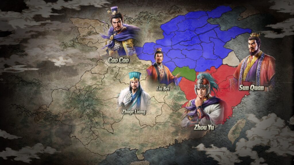 Three Kingdoms Map