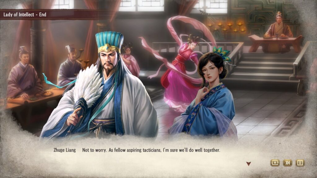 Kongming and a spouse