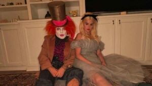 Selena Gomez and Benny Blanco's Halloween Costumes; Selena Gomez and Benny Blanco's Alice In Wonderland Costumes