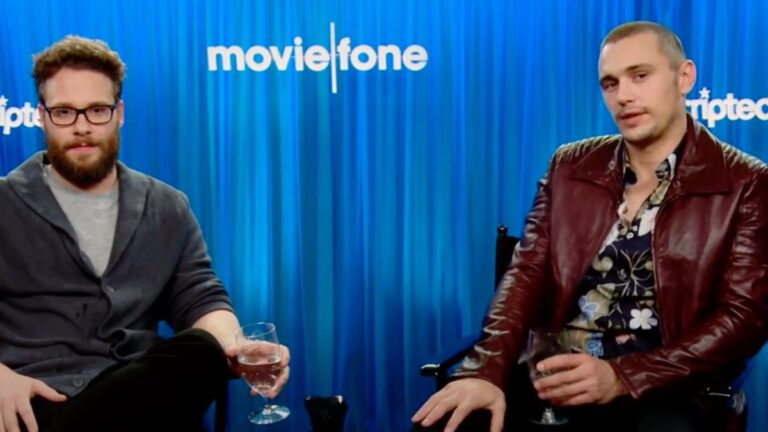 Seth Rogen and James Franco in an interview