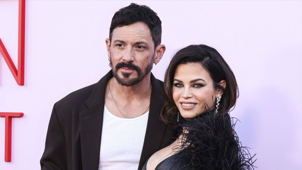 Steve Kazee and Jenna Dewan at Fashion Trust U.S. Awards 2024