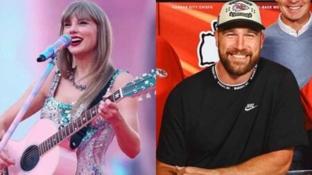 Taylor Swift and Travis Kelce