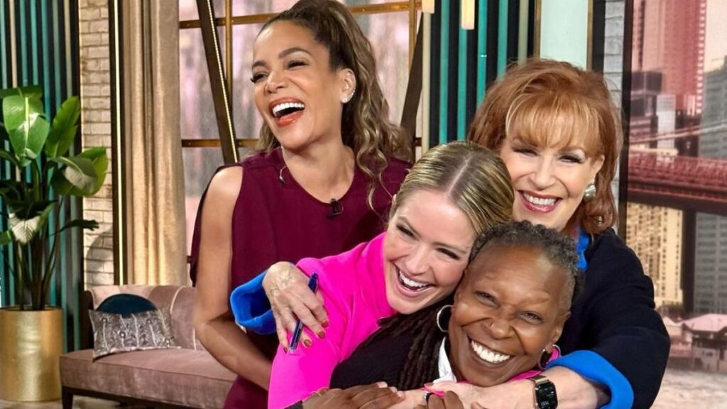 Joy Behar, Sara Haines, Whoopi Goldberg, and Sunny Hostin of "The View"