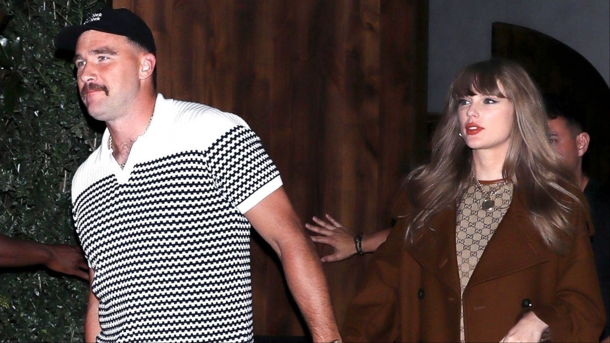 Travis Kelce Admits He Entered ‘Hostile Territory’ During Taylor Swift Date Night: ‘This Is a Bit Dramatic’