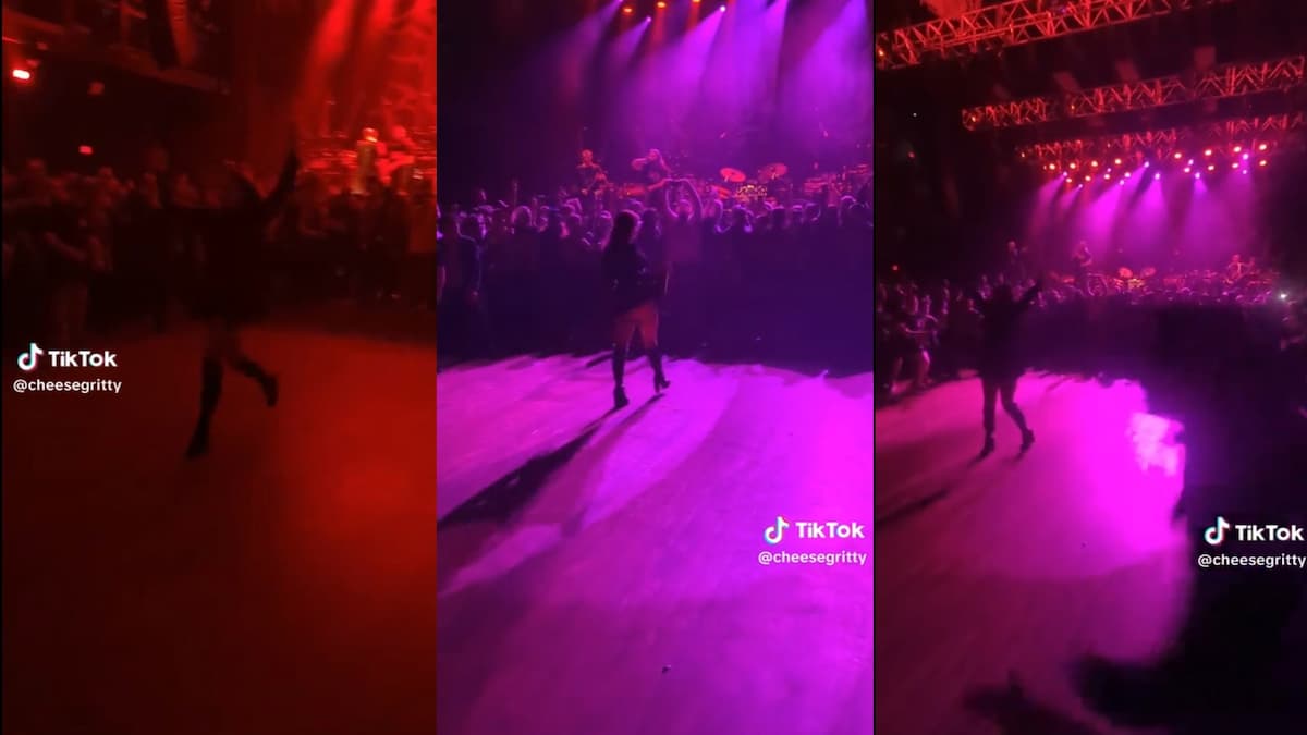 Woman Rocks Up in Mini Skirt for Flirty Mosh Pit Entrance, Gets Swallowed Whole: ‘She Was Never Seen Again’