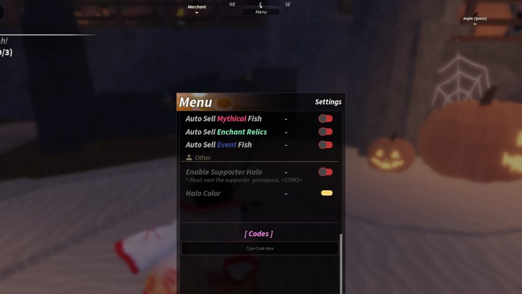 Roblox fisch codes march 2025 the nerd stash