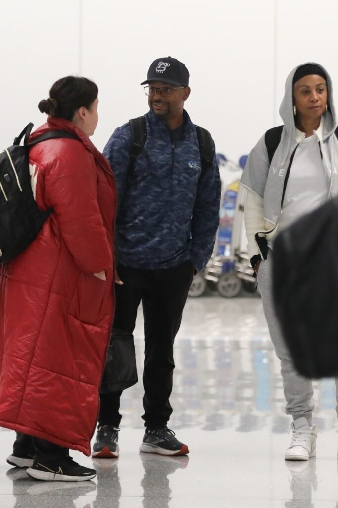 Alfonso Ribeiro spotted limping at LAX after injury on DWTS in Los Angeles