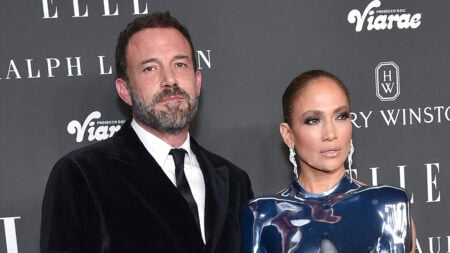 Ben Affleck and Jennifer Lopez at ELLE Celebrates 2023 Women in Hollywood