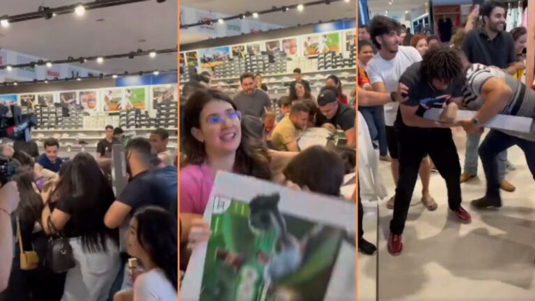 Black Friday Shoppers Maul Each Other Over $40 32-Inch TV 'Imagine Fighting Others For A S TV'