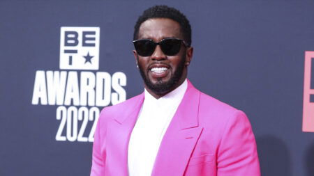 Diddy attends BET Awards 2022