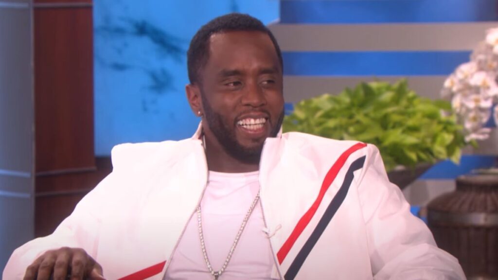 Diddy on Ellen