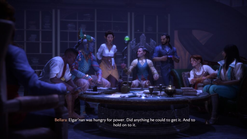 Rook assembles with their companions in Dragon Age: The Veilguard