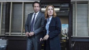 The X-Files co-stars David Duchovny and Gillian Anderson reflect on their on set tension during the early years of the show.