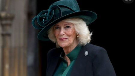 Queen Camilla has a special companion on her royal entourage to help bathroom duties.