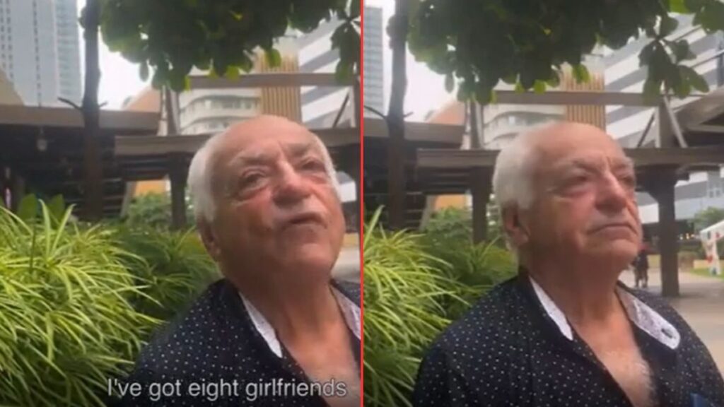 Influencer Interviews Boomer In The Philippines With 8 Girlfriends 'Someone Somewhere Is Watching This With Their Jaw Open And Realises They Need To Go Fetch Their Grandfather'