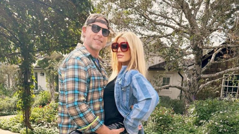 Jessica Simpson and Eric Johnson