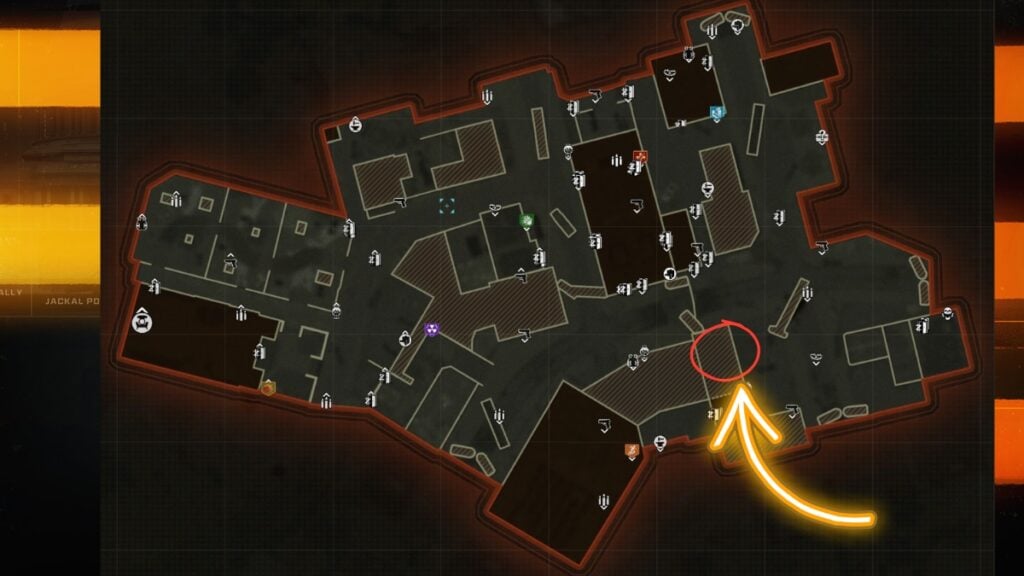 Jet Gun Location in Liberty Falls