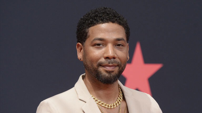 Jussie Smollett attends BET Awards 2022