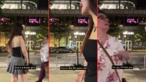 Karen Accosts Woman Taking Video of Herself on the Sidewalk ‘She’s Just Bitter She Ain’t Young No More'