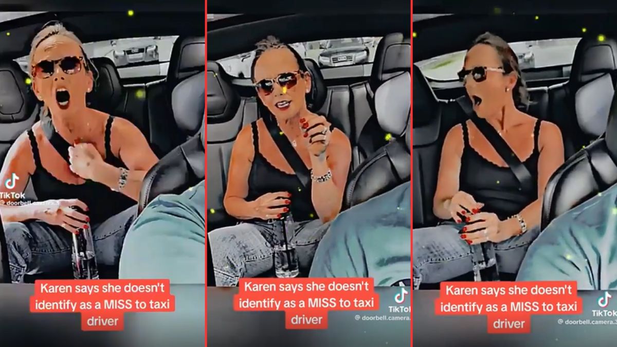 Karen Screams At Uber Driver For Being Polite: ‘This Is What’s Wrong With The World Today’