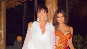 Kris Jenner and Kim Kardashian