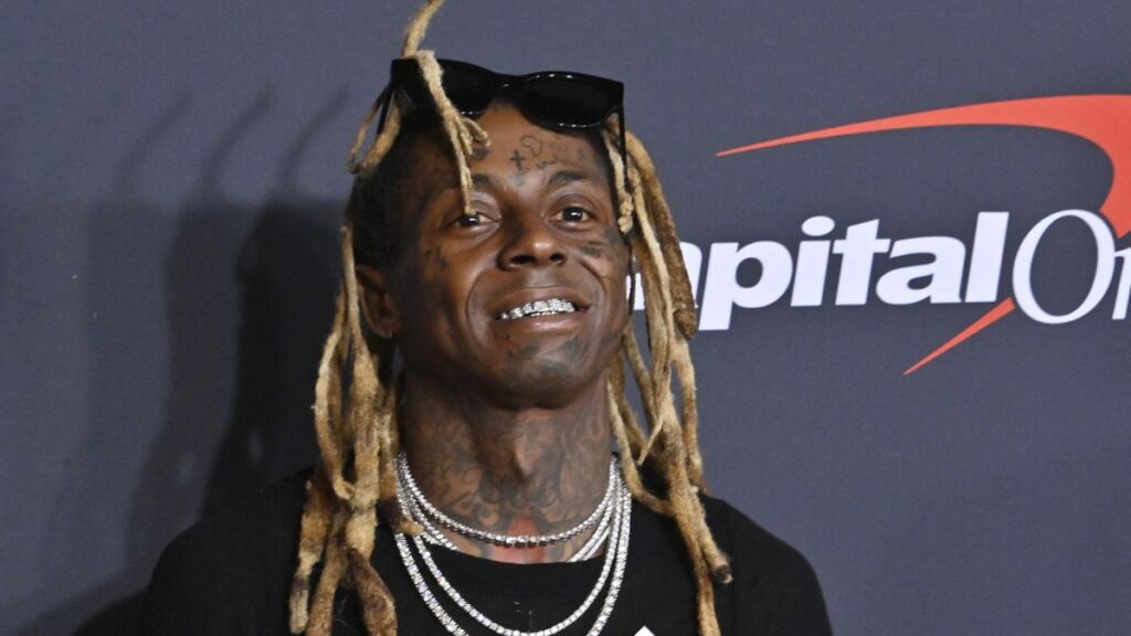 Lil Wayne on red carpet