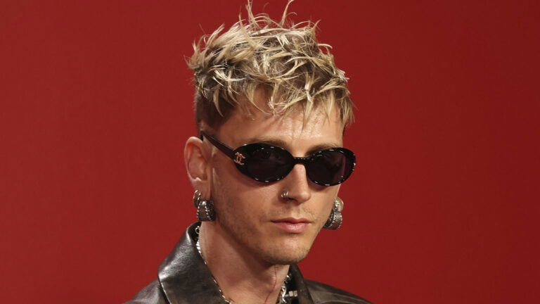 Machine Gun Kelly at the 2023 GQ Men Of The Year