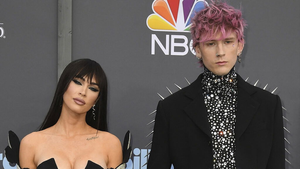 Megan Fox and Machine Gun Kelly attend the 2022 Billboard Music Awards at MGM Grand Garden Arena on May 15, 2022