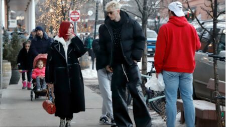 Machine Gun Kelly and Megan Fox shopping on New Years Eve