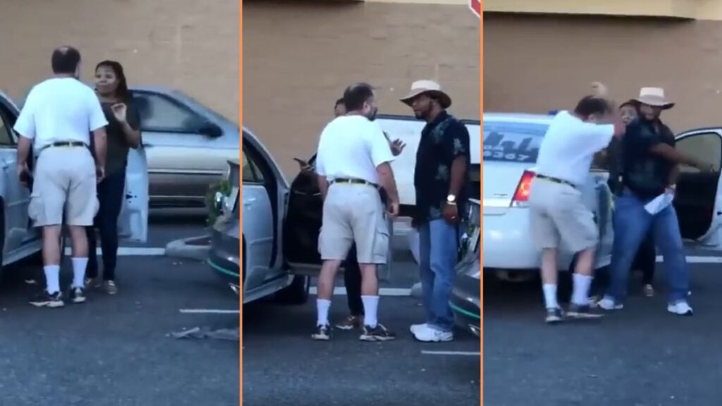 Male Karen Freaks Out at Pregnant Woman Over Walmart Parking Space ‘Hat Dude Made My Night'