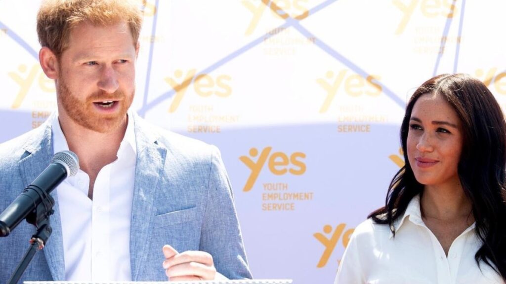 Prince Harry and Meghan Markle, the Duke and Duchess of Sussex.