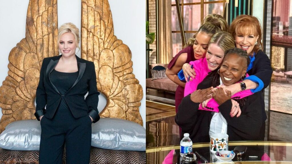 Meghan-McCain and the women of "The View"