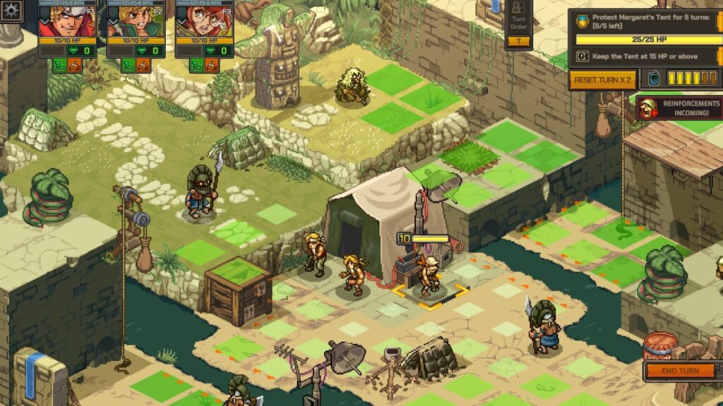 Metal Slug Tactics Jungle Level