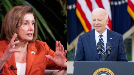 Nancy Pelosi and Joe Biden