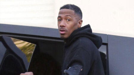 Nick Cannon is seen arriving at his son's basketball game