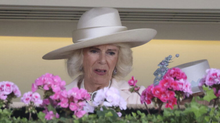 Queen Camilla at Royal Ascot 2024 - Day Five