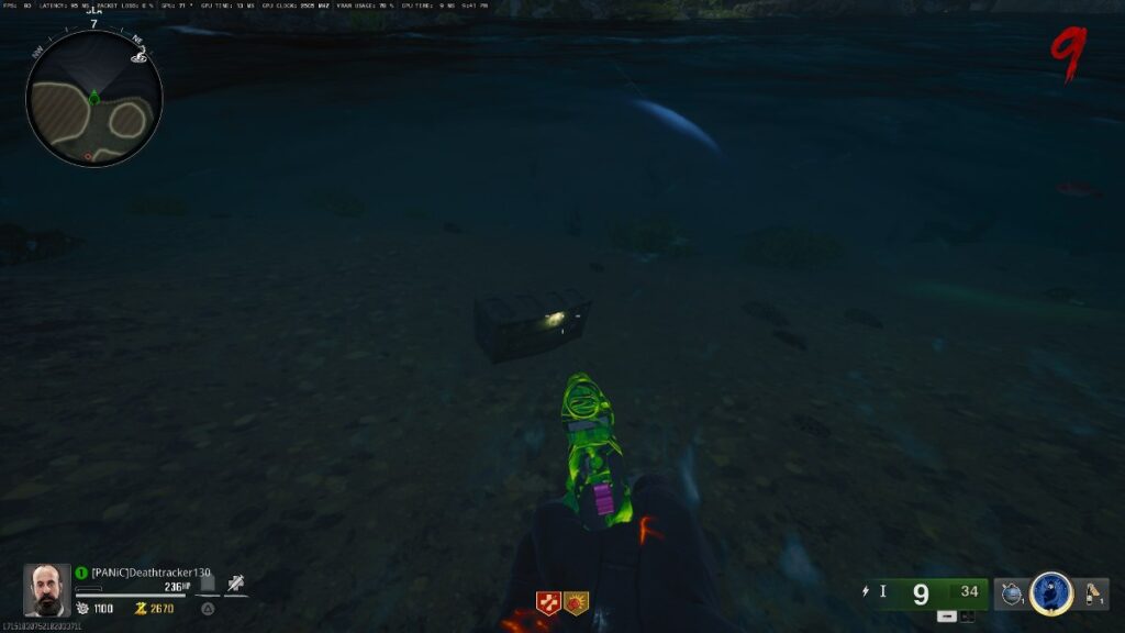 Underwater chests in Black Ops 6 Zombies Terminus Island