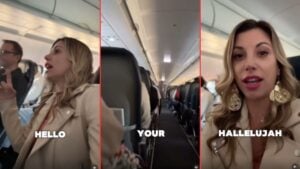 Woman Embarrasses Herself While On Spirit Airline 'I Have Nothing To Do With This Woman'