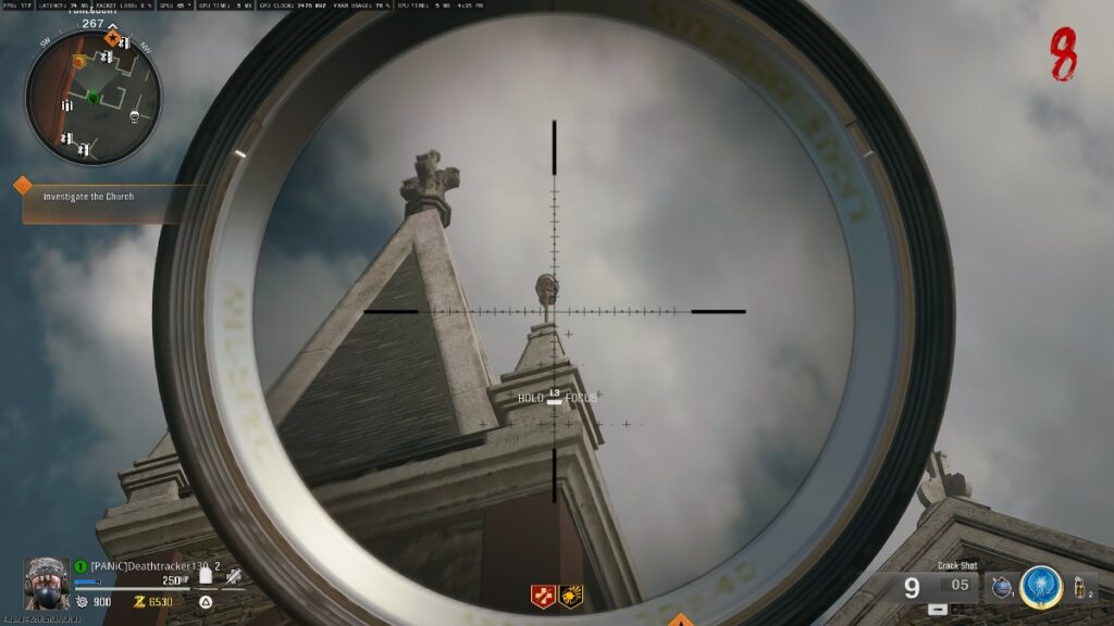 Church Zombies Drop Easter Egg BO6