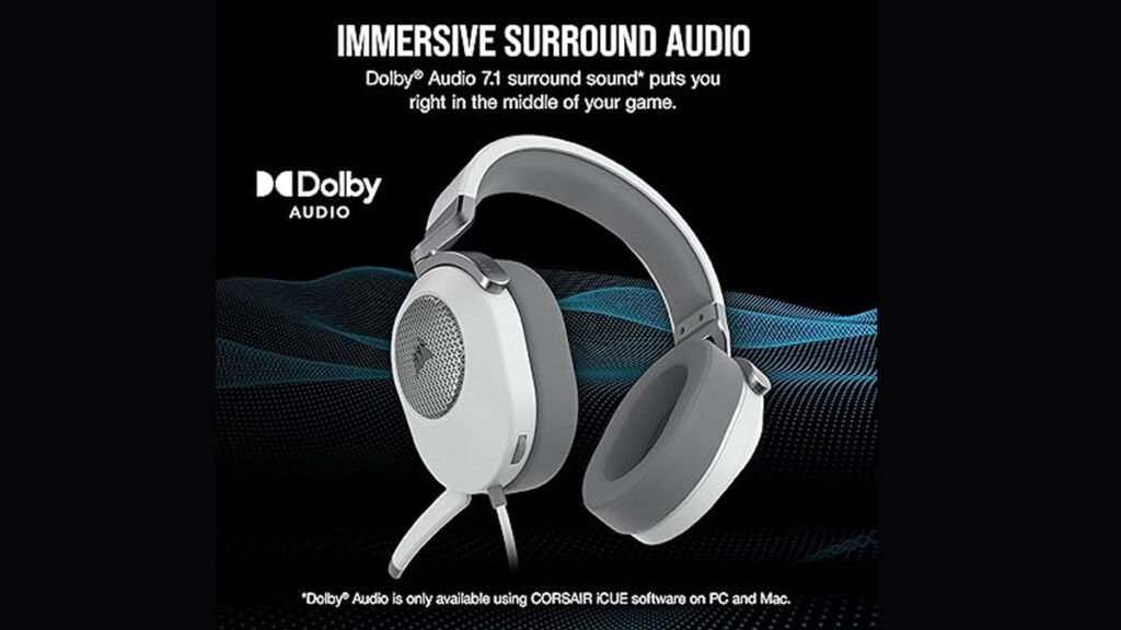 Corsair - HS65 SURROUND Multiplatform Wired Gaming Headset